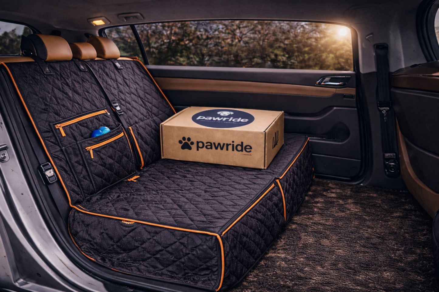 PawRide™ 2-in-1 Dog Travel Hammock